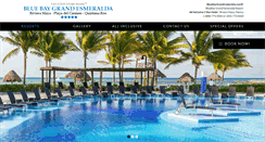 Desktop Screenshot of bluebaygrandesmeralda.com